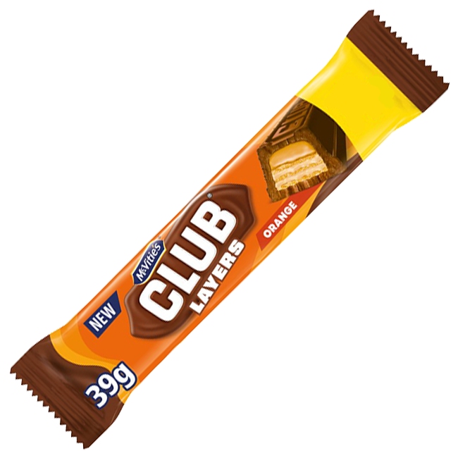 McVitie's Club Layers Orange (UK)