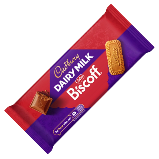 Cadbury Dairy Milk Lotus Biscoff Chocolate Bar (UK)