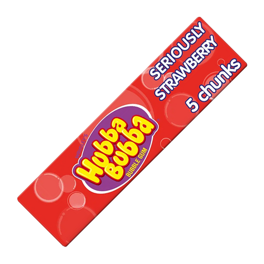 Wrigleys Hubba Bubba Strawberry Gum (UK)