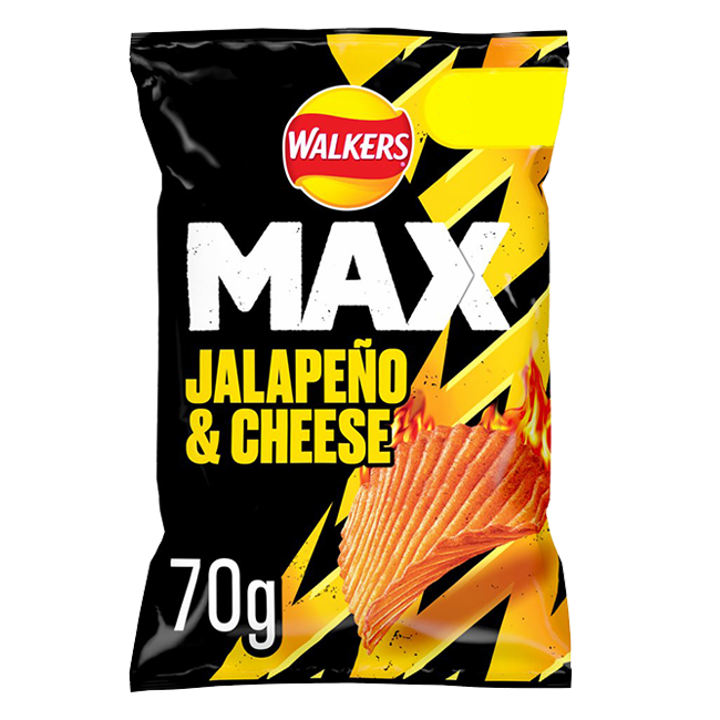 Walkers Max Jalapeño & Cheese Crisp (UK)