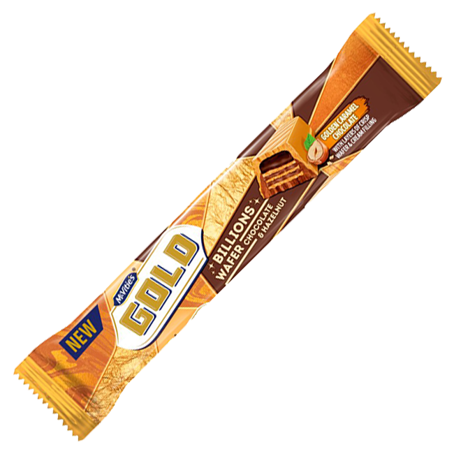 McVitie's Gold Billions Wafer Chocolate & Hazelnut (UK)