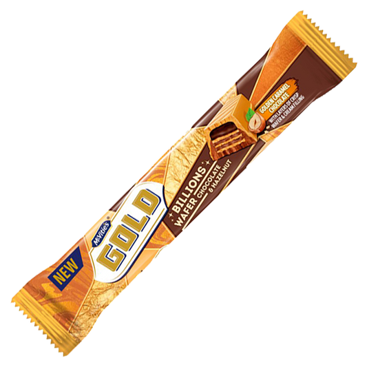 McVitie's Gold Billions Wafer Chocolate & Hazelnut (UK)