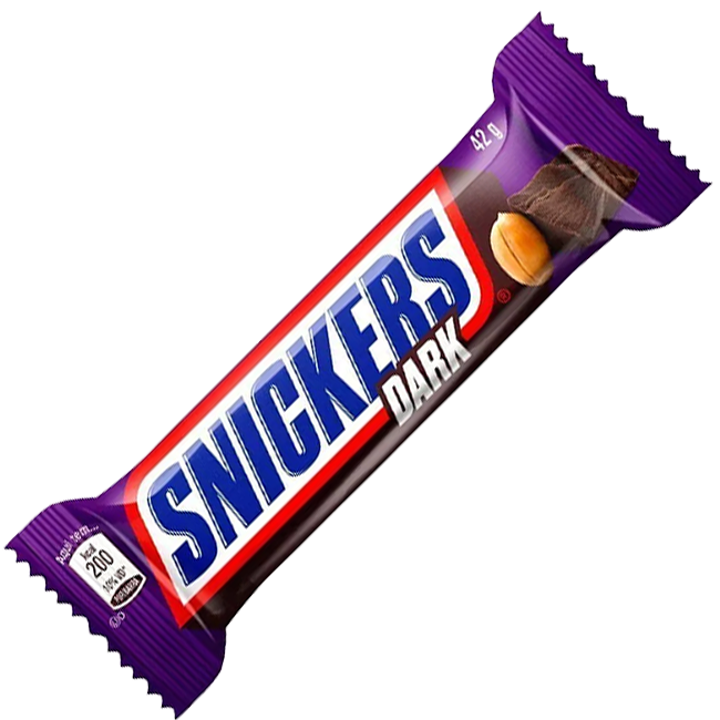 Snickers Dark Chocolate Bar (Brazil)