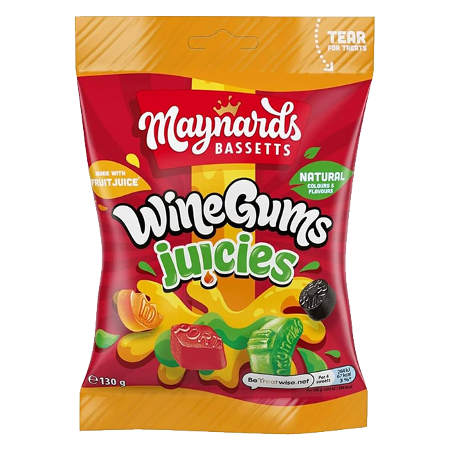 Maynards Bassetts Wine Hums Juices (UK)